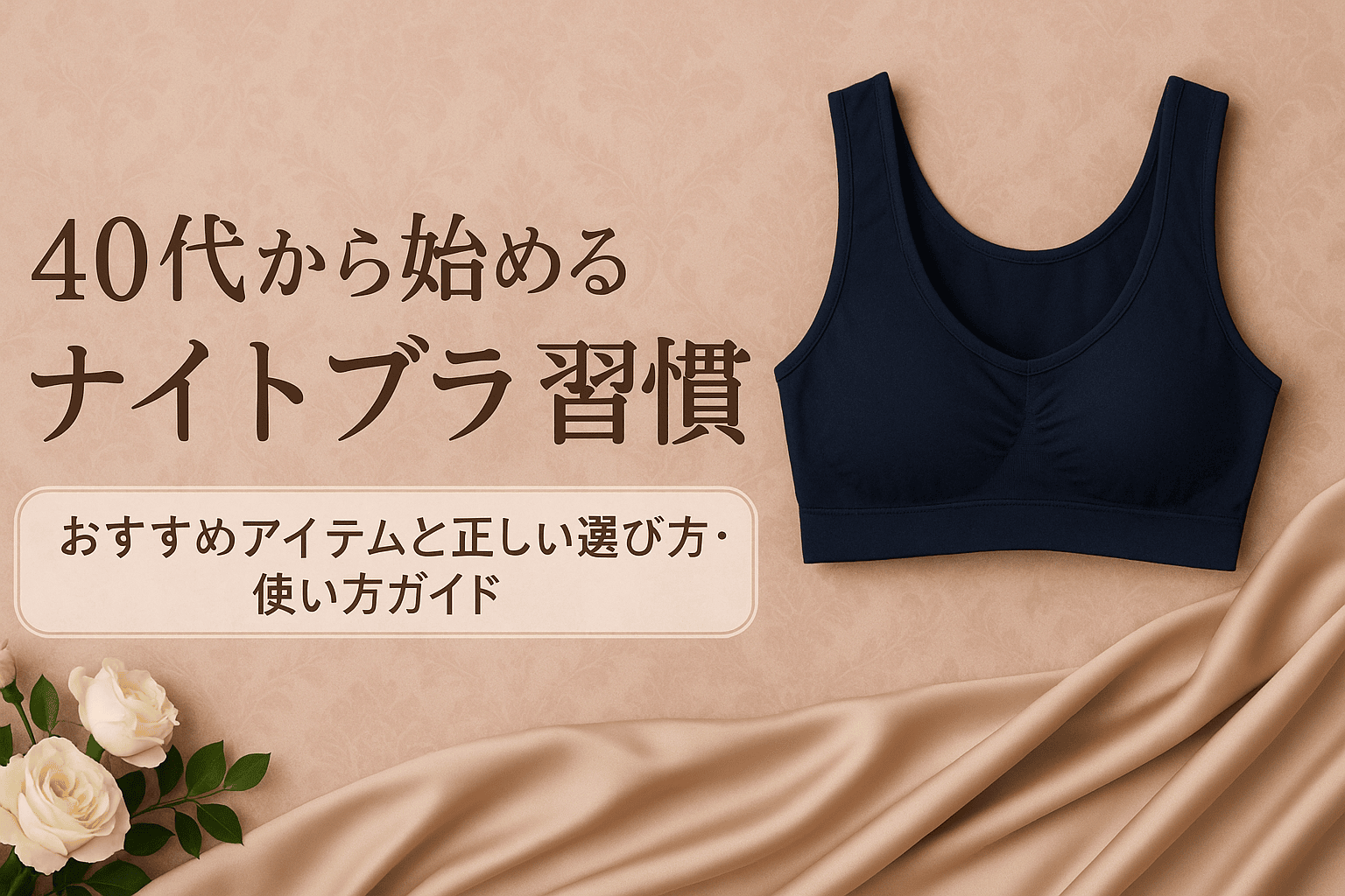 ４０代から始めるナイトブラ習慣